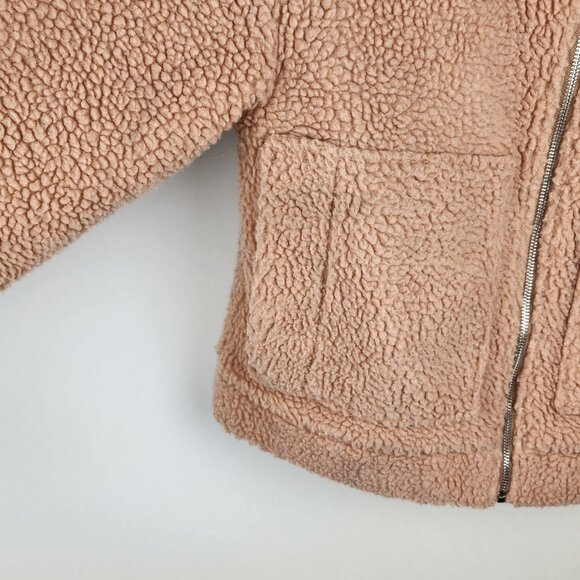 Princess Polly Doria Teddy Zip Jacket sz 4 - Picture 5 of 9